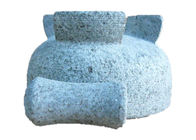 灰色8&quot;友好的な固体手の石のスパイスの粉砕機3の足の湿気防止のEco