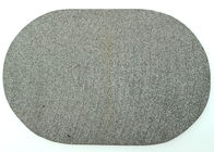 玄武岩のステーキの石のグリルの版、調理のための楕円形の石造りのグリルの熱い版
